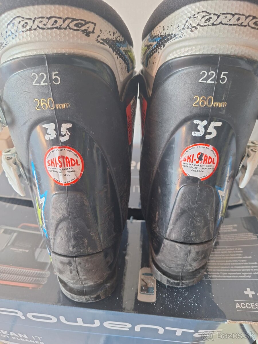 detské lyžiarky a prilba - 4