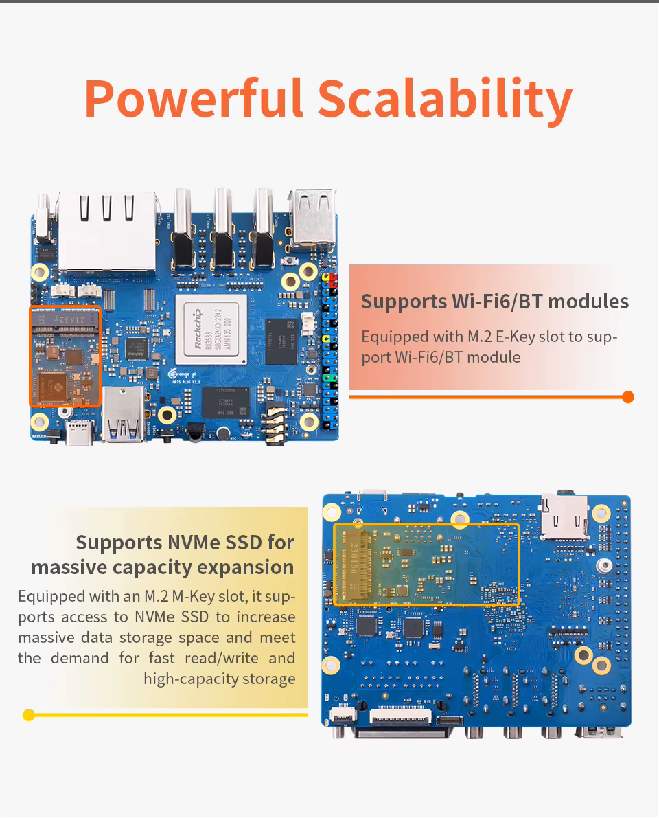 orange pi 5 plus 16gb - 4