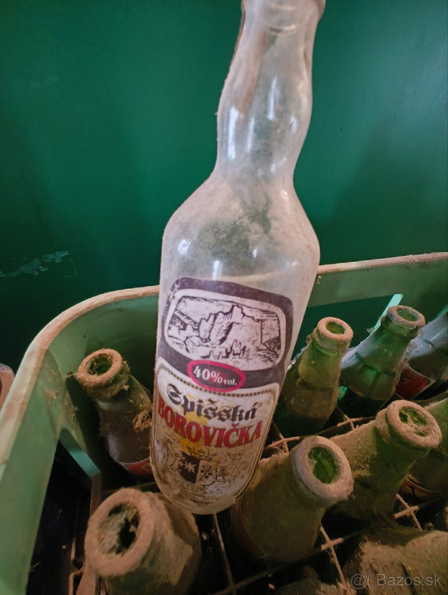 Retro Fľaše a bedničky - 4