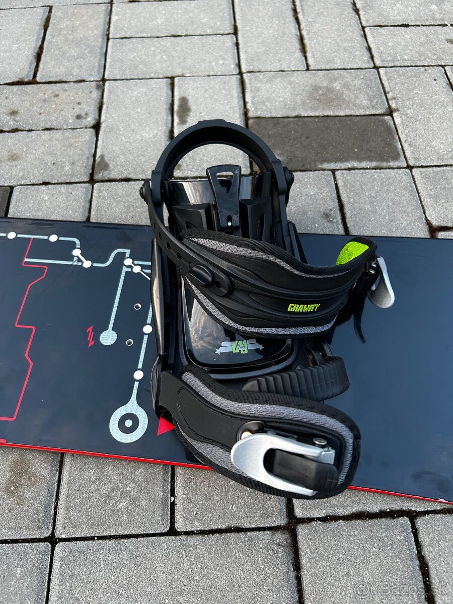 Predám snowboard Rosignol + viazanie - 4