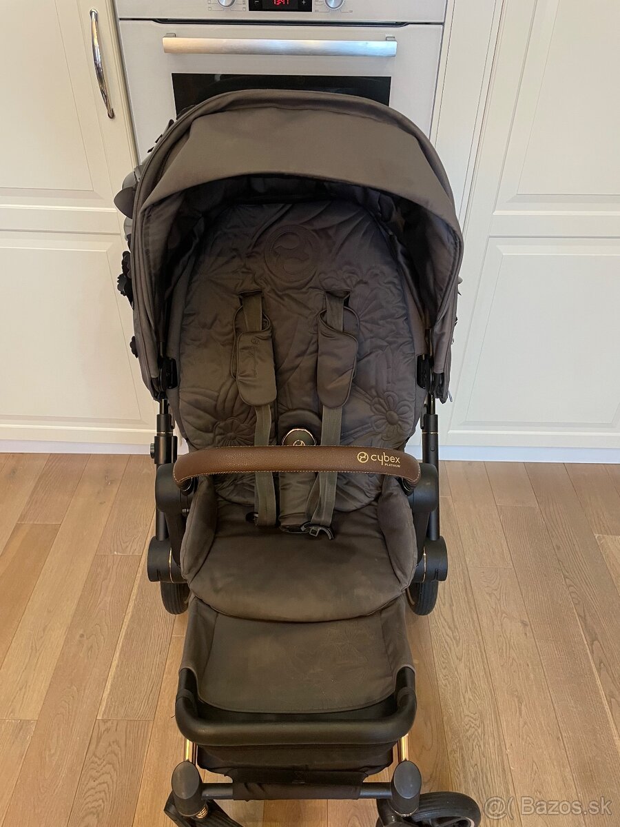 Kočík Cybex Simply flowers grey - 4