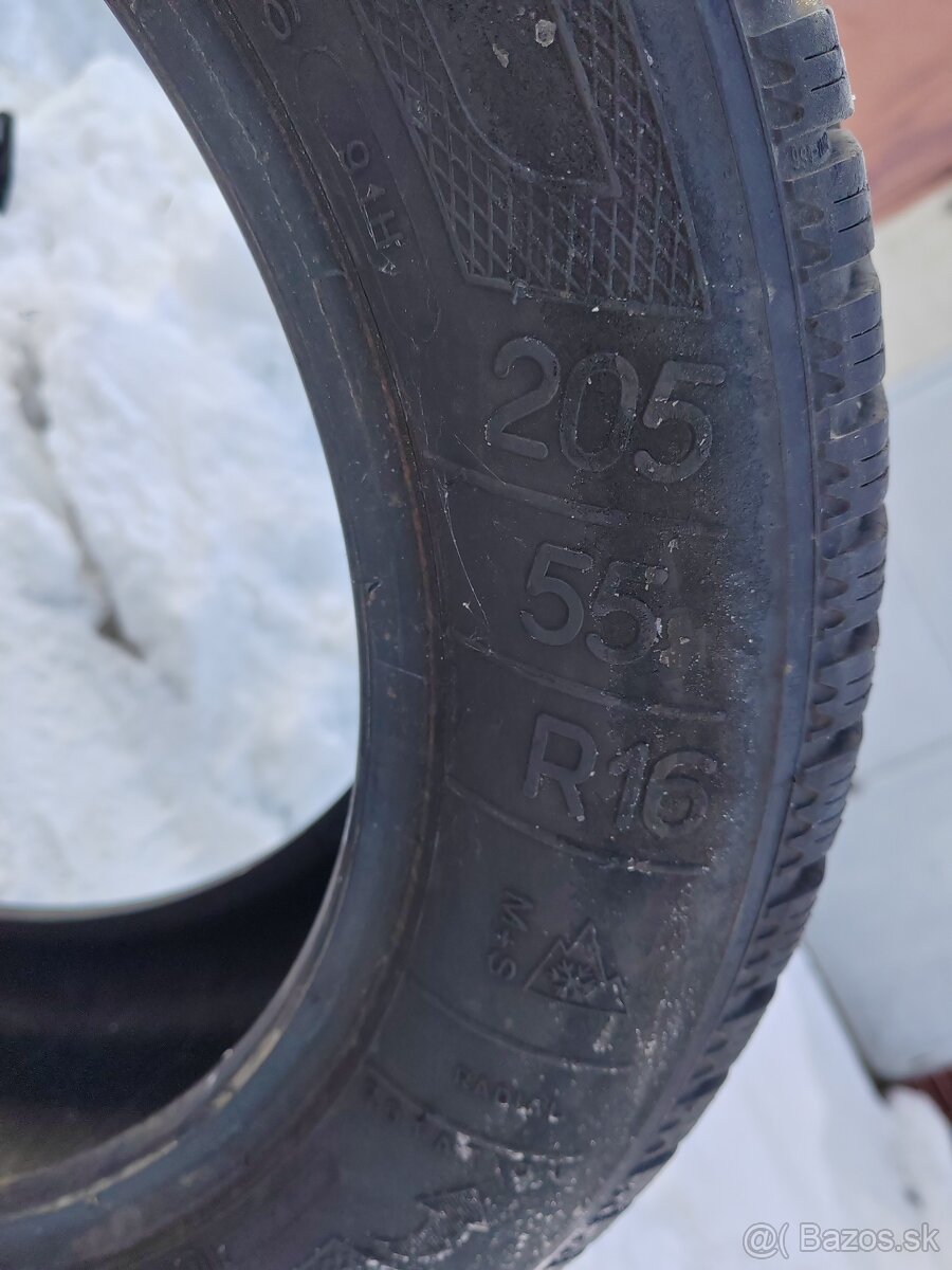 Zimná pneumatika 205/55r16 1ks Kleber - 4
