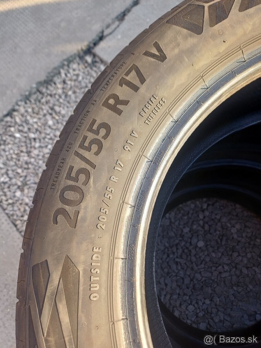 205/55 r17 letné pneumatiky ,Continental - 4