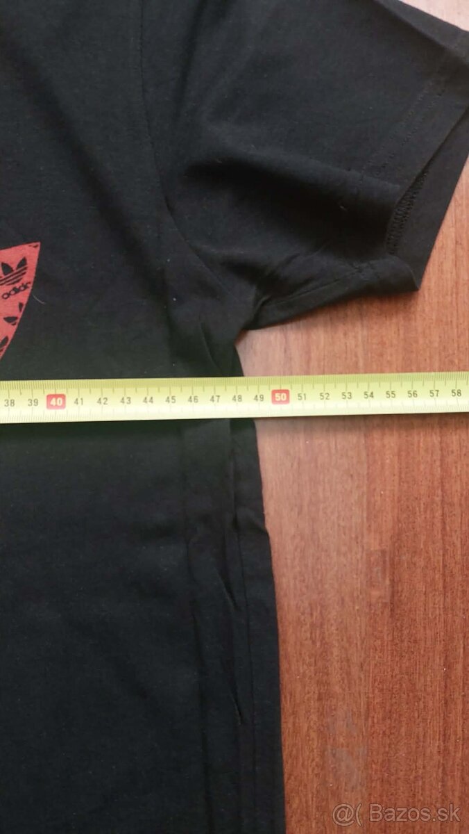 tričko Adidas čierne (M) - 4