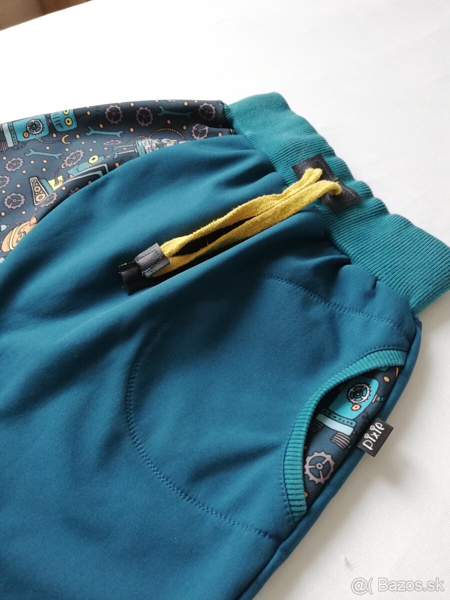 Softshellové nohavice v. 116+H&M teplaky gratis - 4