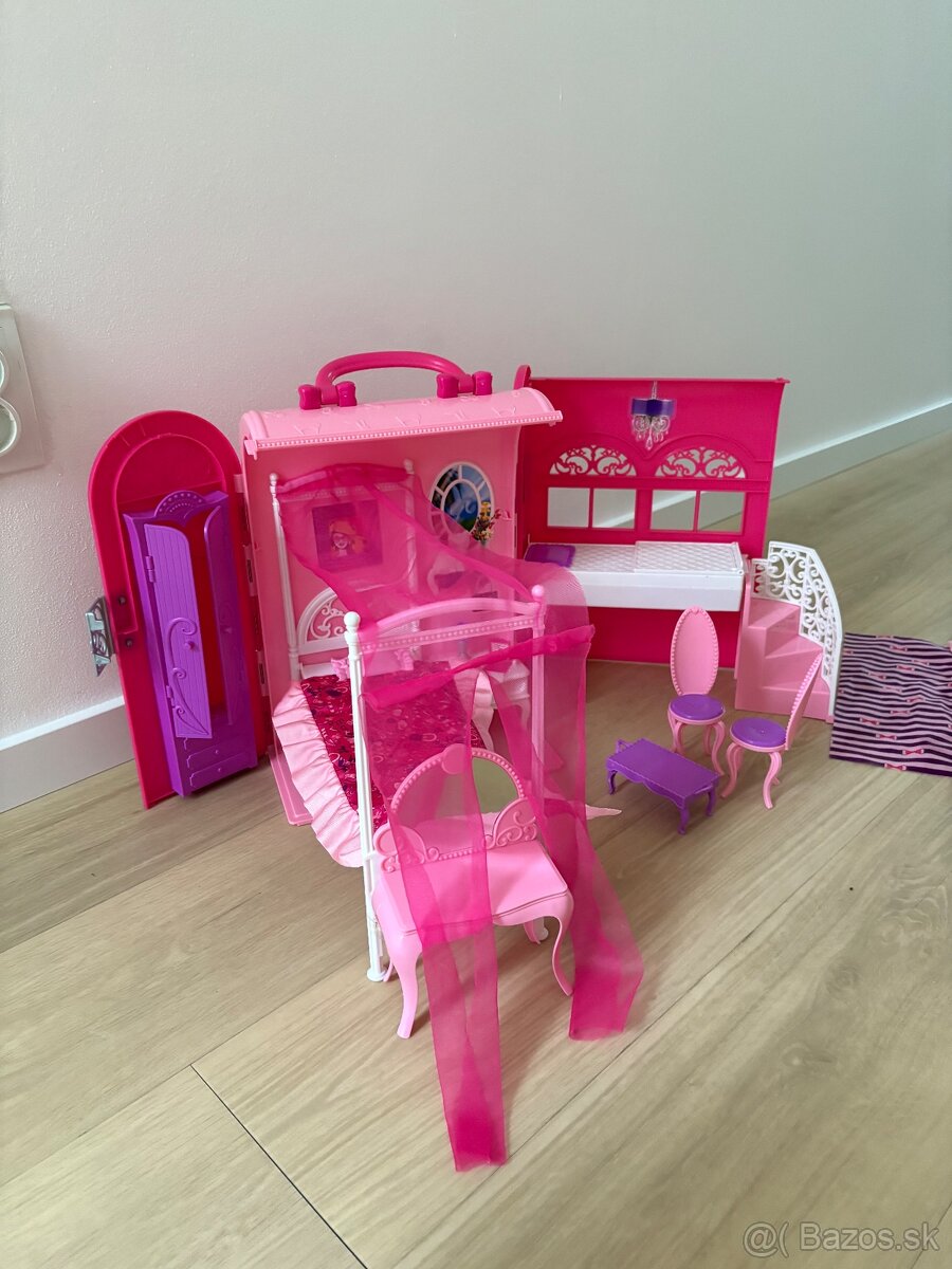 Prenosný BARBIE DOM - 4
