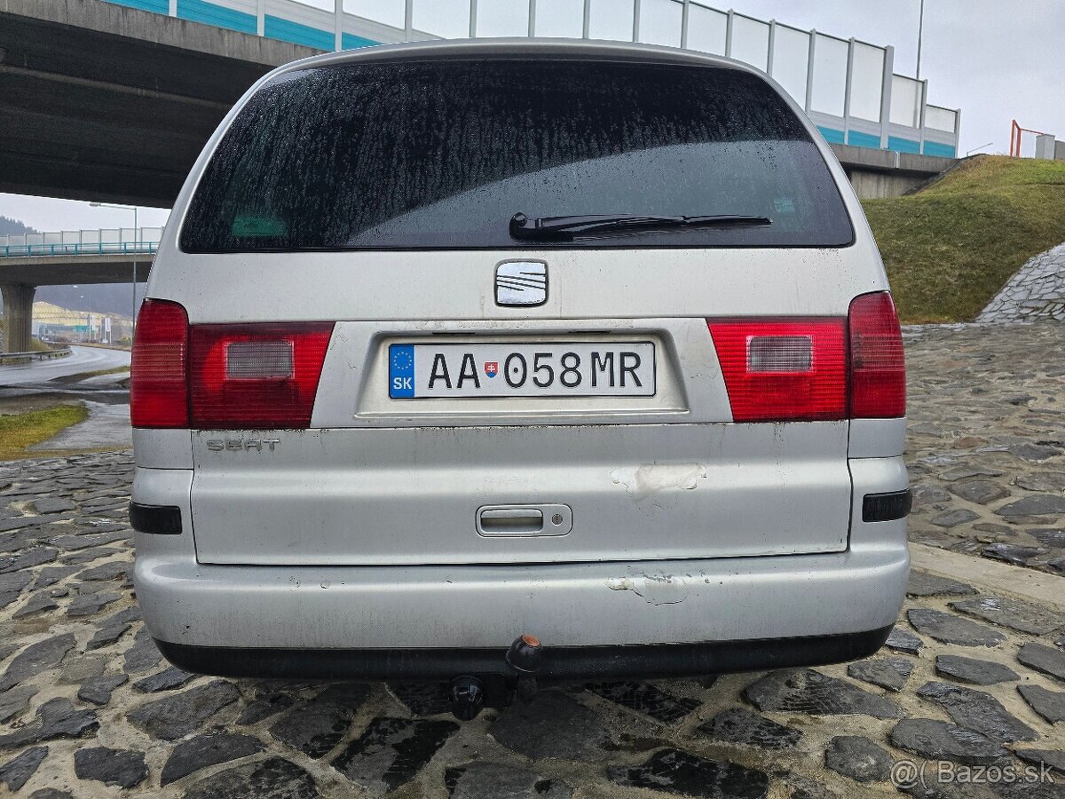 Seat Alhambra 1.9TDI 85KW M/6 ťažné / BEZ KOROZIE/ - 4