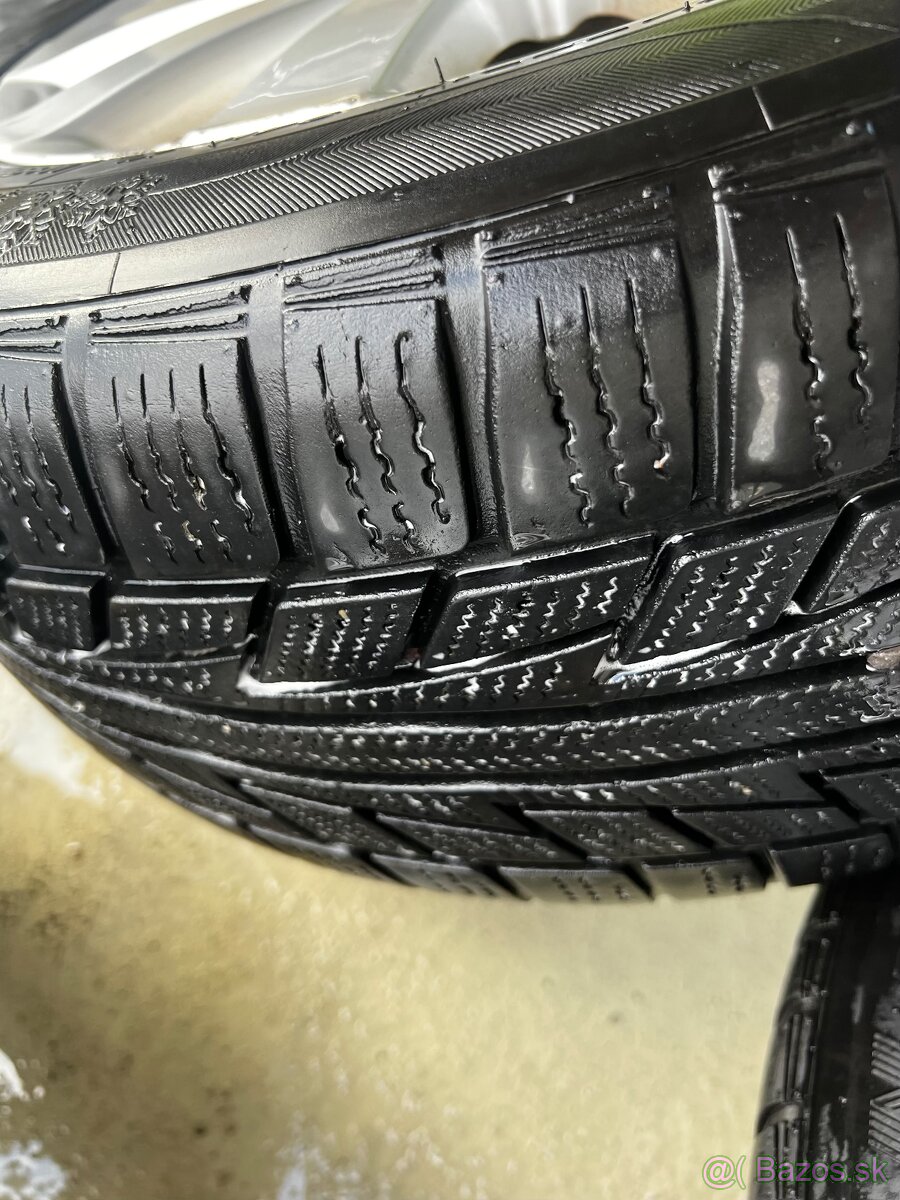 Predam original disky s pneu z VW Passat - zimná sada R16 - 4