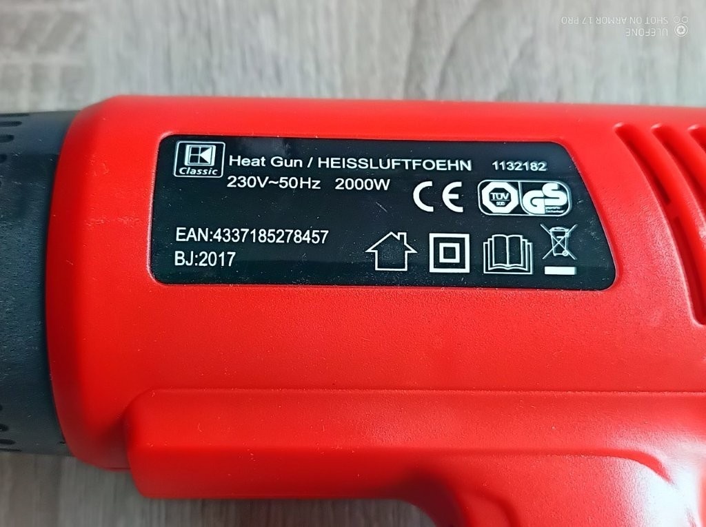 myProject -Teplovzdušná pištol 2000W - 4