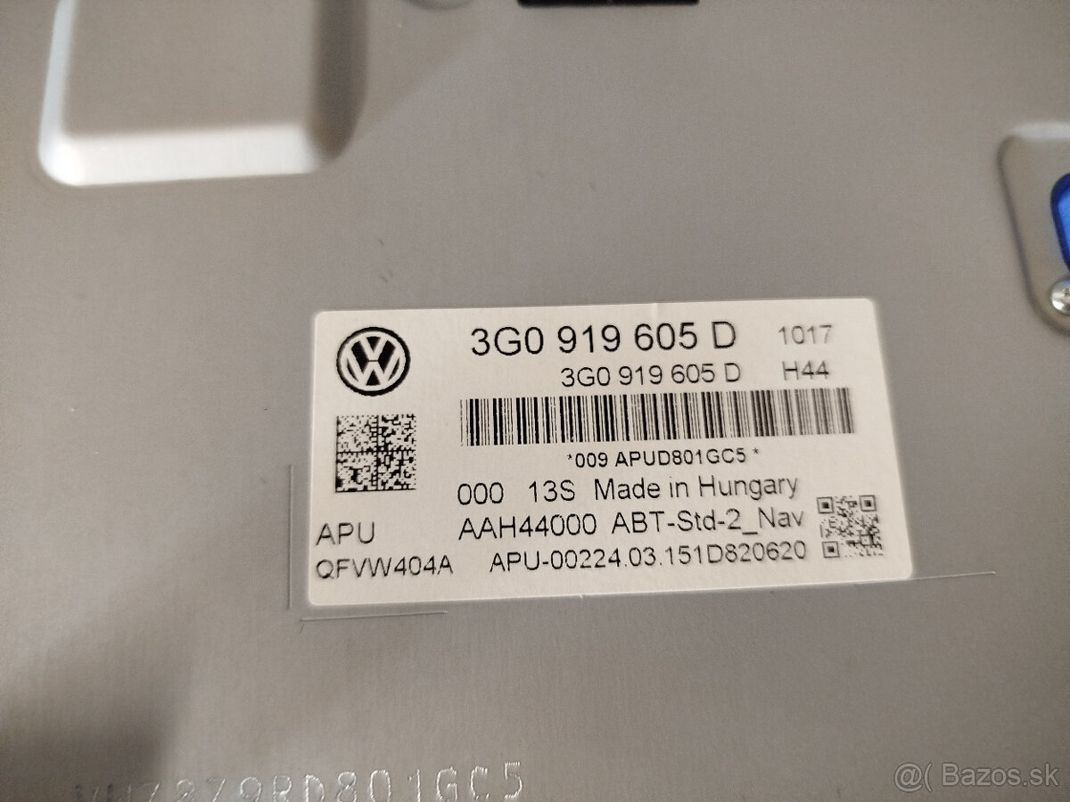 Rádio Passat b8 - 4