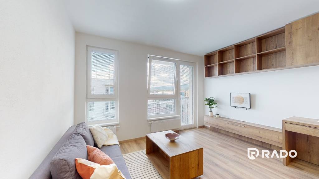 RADO | Nájom garsónka, 34 m2 | kryté parkovanie | Odevná, Tr - 4