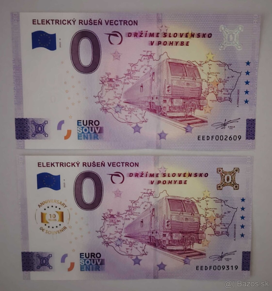 0 euro suvenírová bankovka 2025 - 4