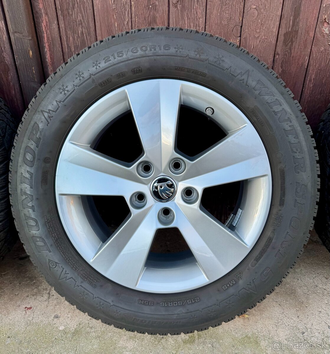 originální ALU kolesá škoda orion 5x112 s TPMS - 4