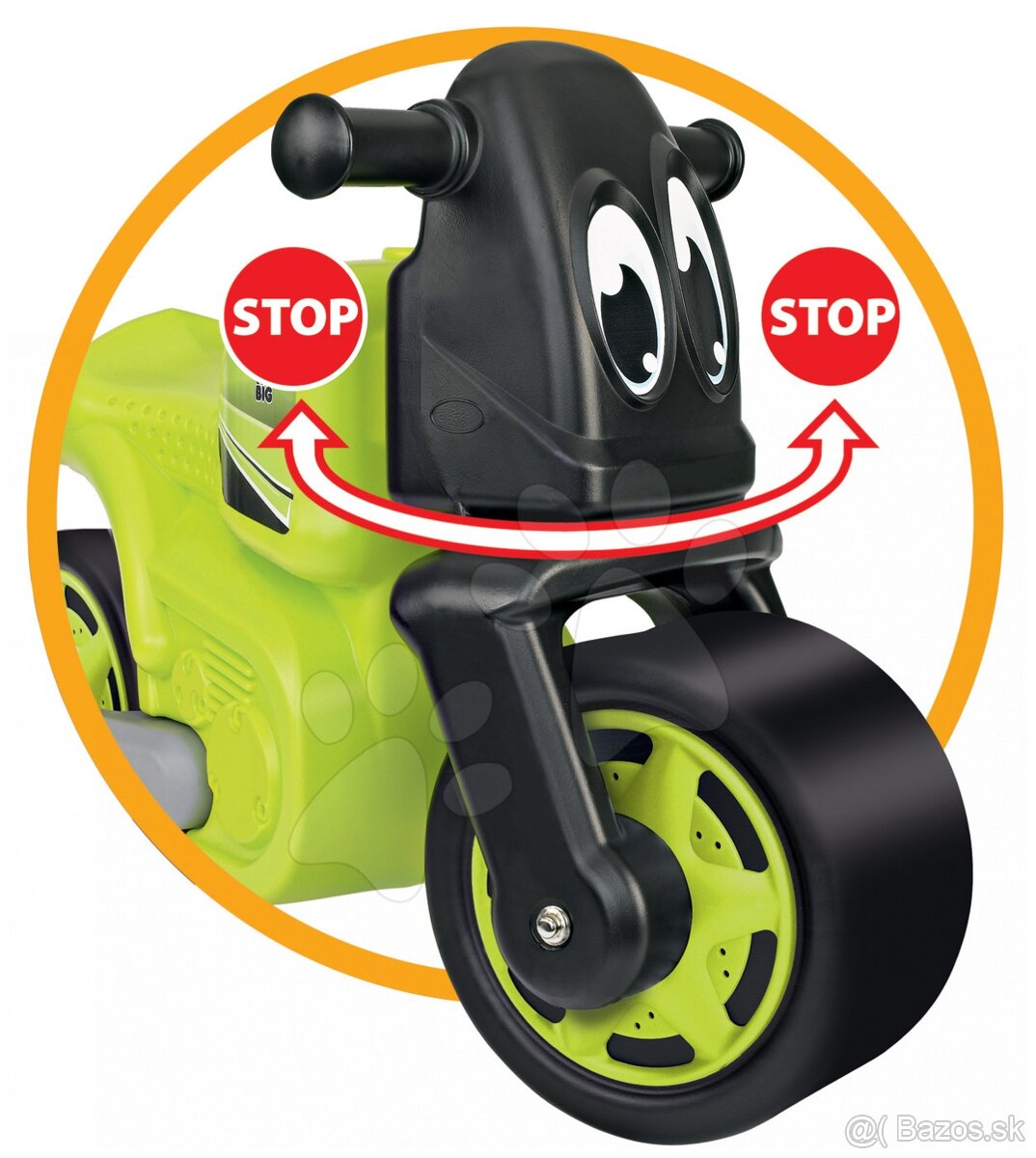 Detské odrážadlo motorka Racing Bike Big - 4