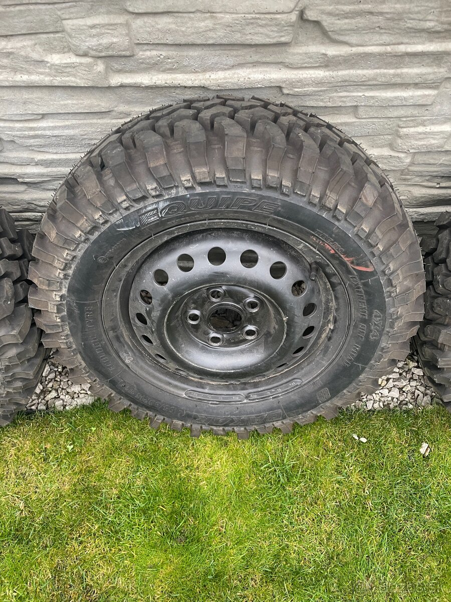 Disky 5x112 R15 + Offroad pneu Dakar 195/80 R15 - 4