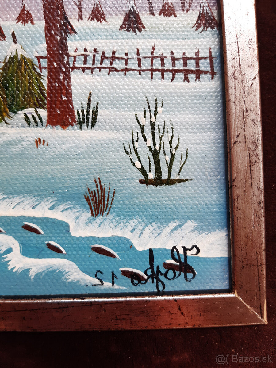 Insitný obraz Zima - 4