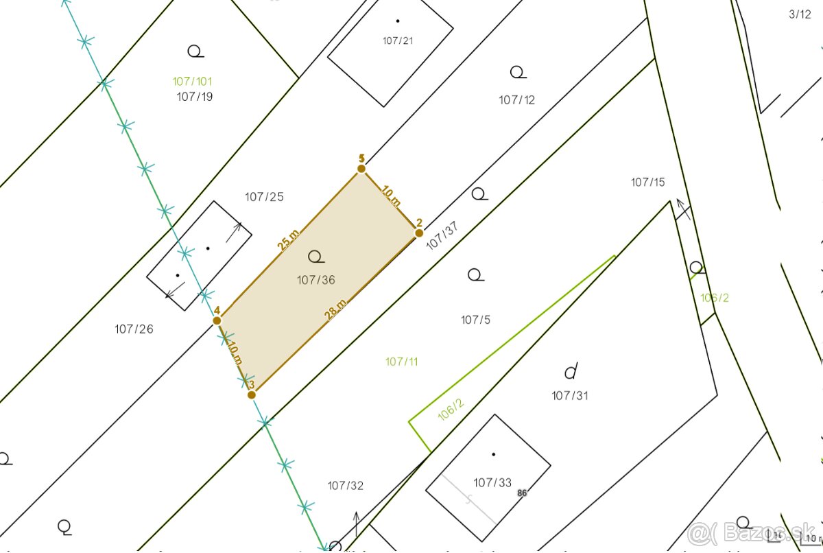 Stavebný pozemok 257 m2 Babie - 4