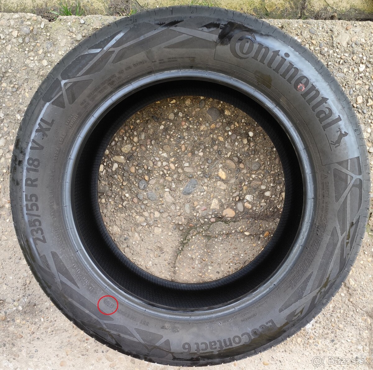 Predám Continental 235/55/18- Letné - 4