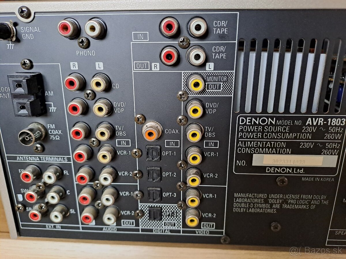 Denon AVR - 1803 - 4