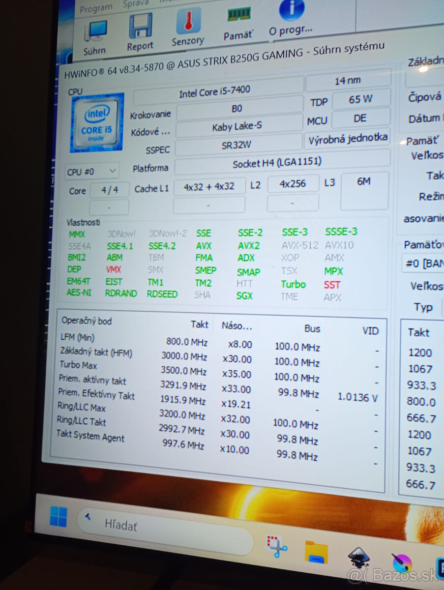 Herný PC i5 7400 s RX 6700 a 32 GB - 4