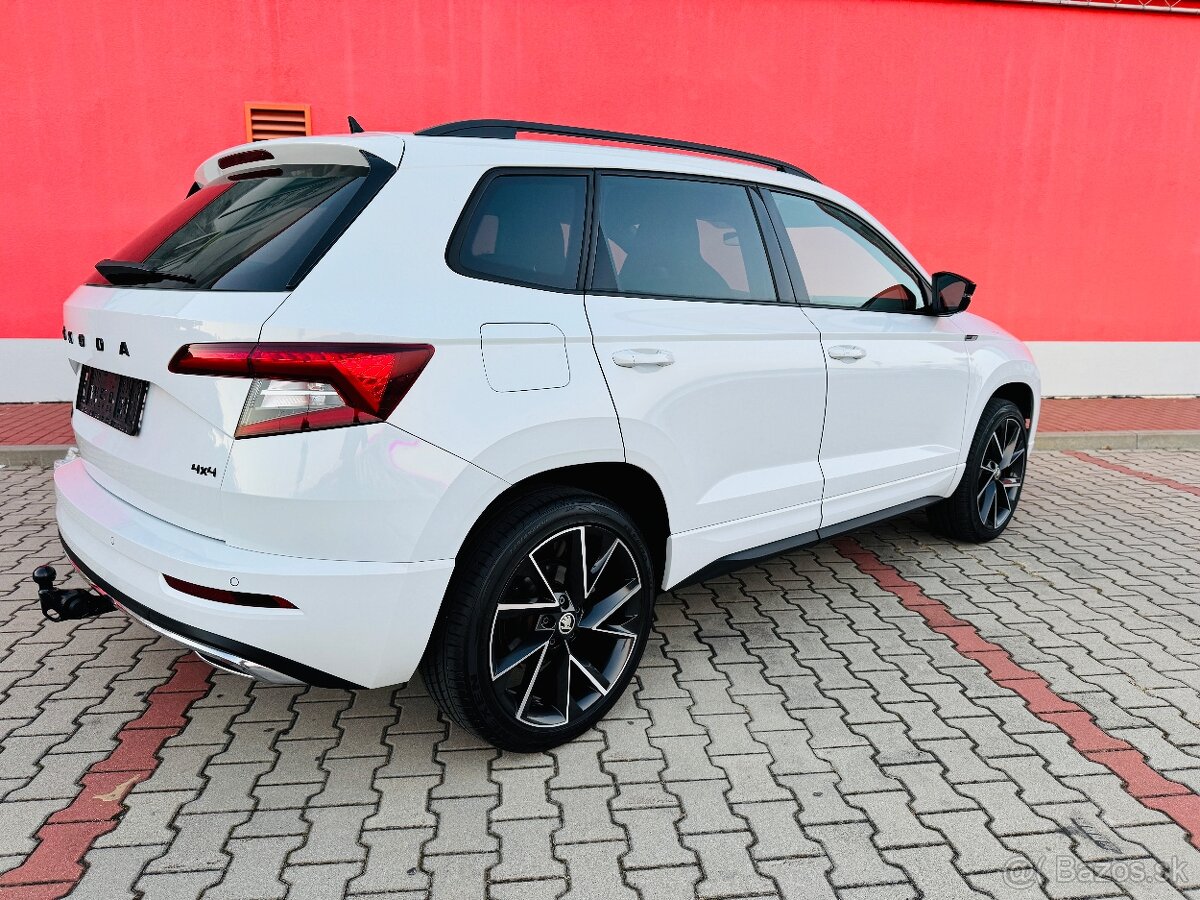 ŠKODA KAROQ SPORTLINE 4X4 2.0 TDi DSG 110KW+FULL LED+ŤAŽNÉ - 4