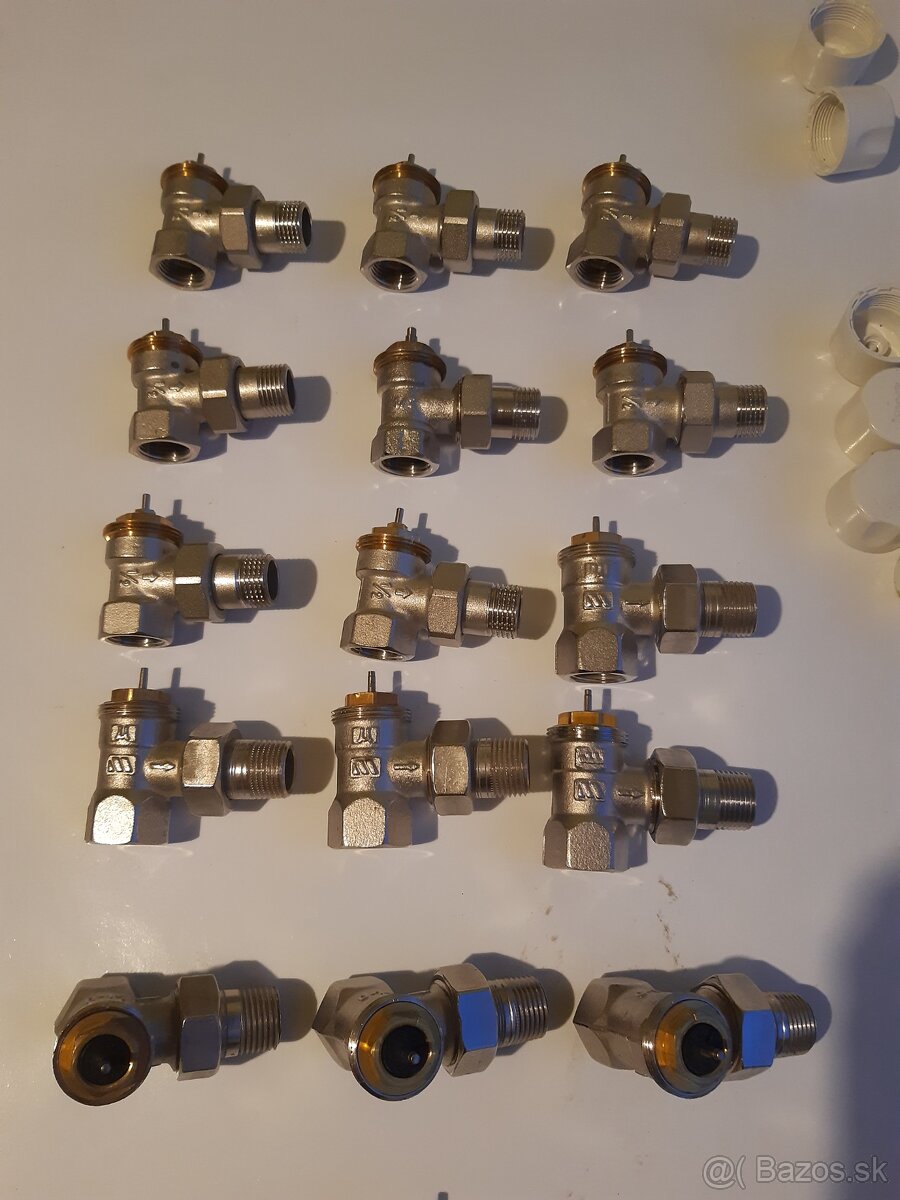 Radiator ventily 1/2 termostatické rohové - 4