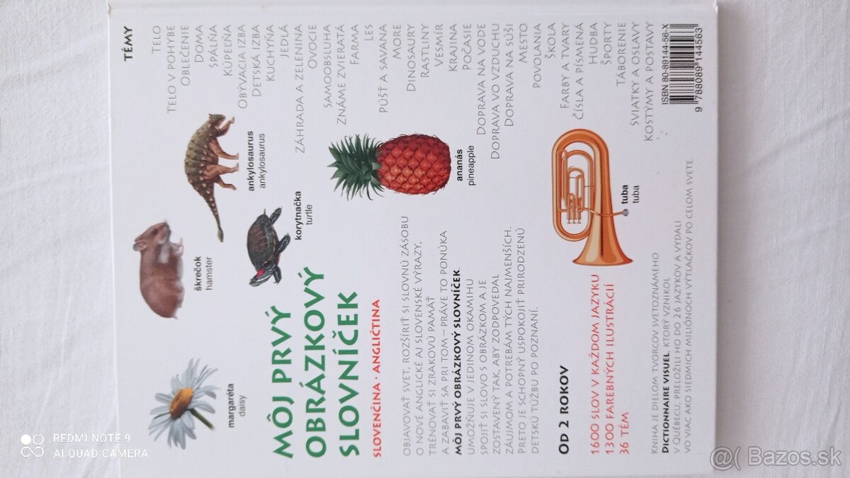 Môj prvý obrázkový slovnícek (slovenčina - angličtina) - 4