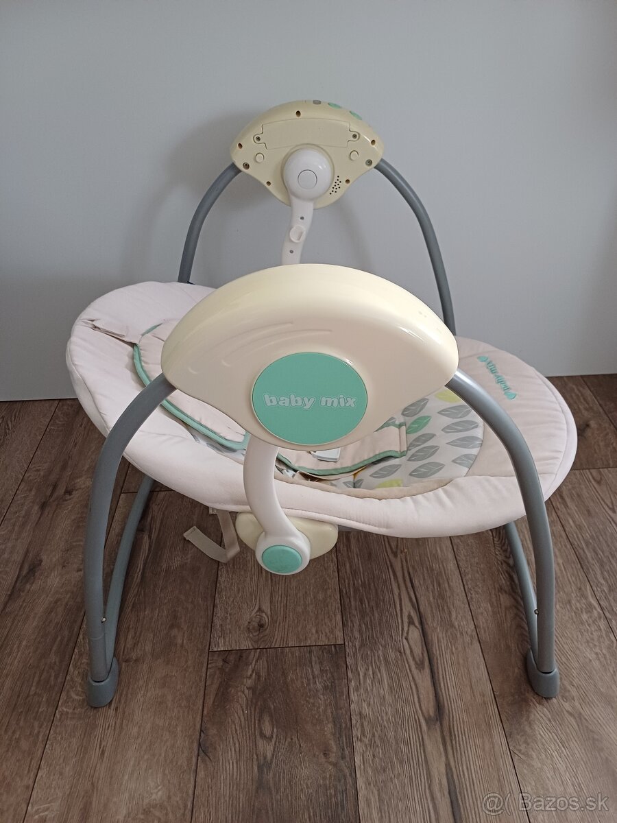 Automatické detské hojdacie kreslo. - 4