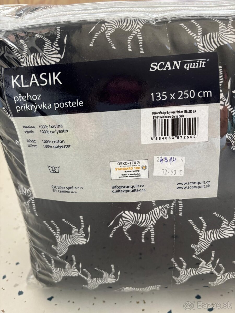 SCAN QUILT prikryvka na postel / prehoz - 4