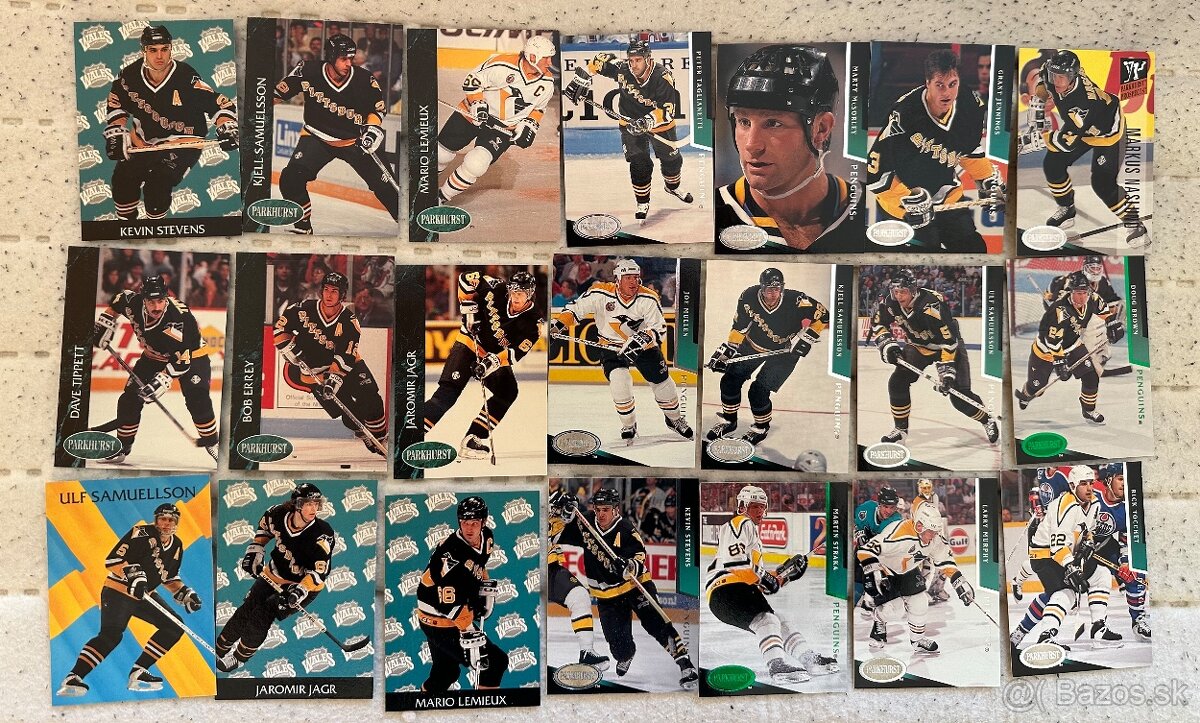 Predám hokejové kartičky Pittsburgh Penguins - 4