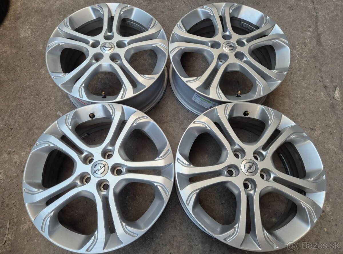 5x115 r17 ET44 x 6,5 elektróny originál OPEL - 4