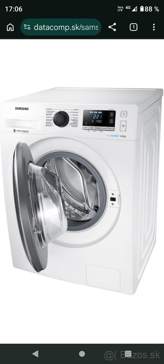 Predám práčku Samsung - 4