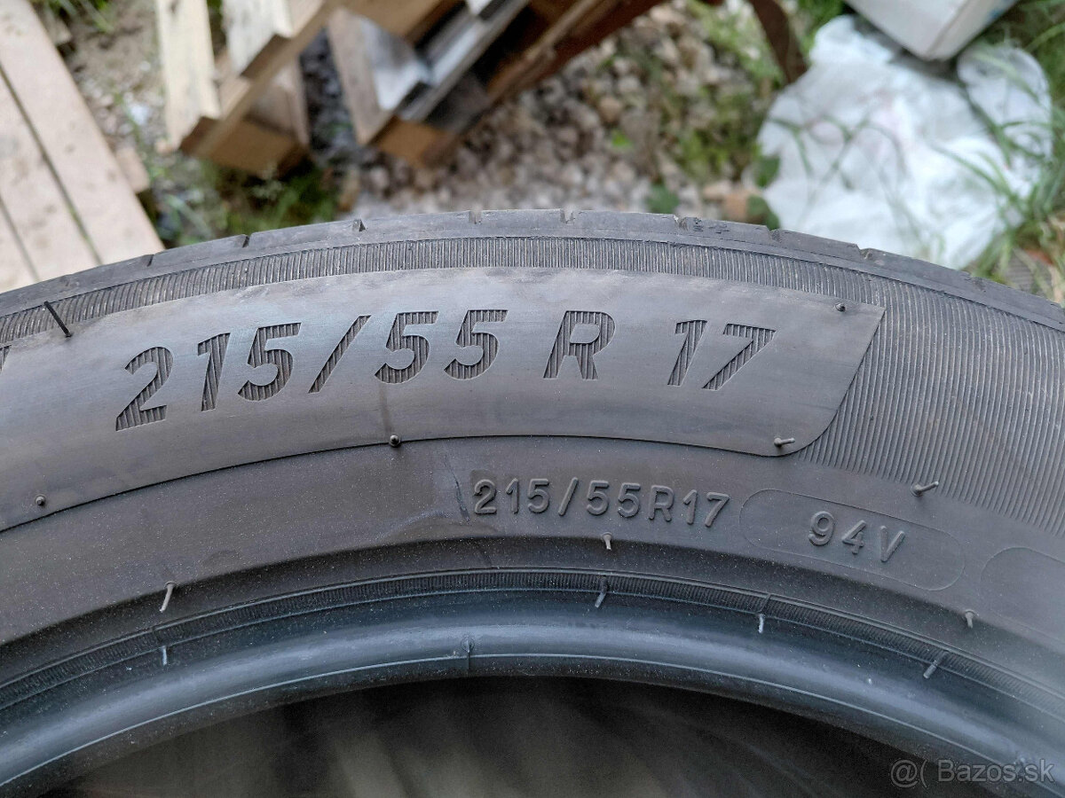 4x letne Michelin 215/55R17 - 4