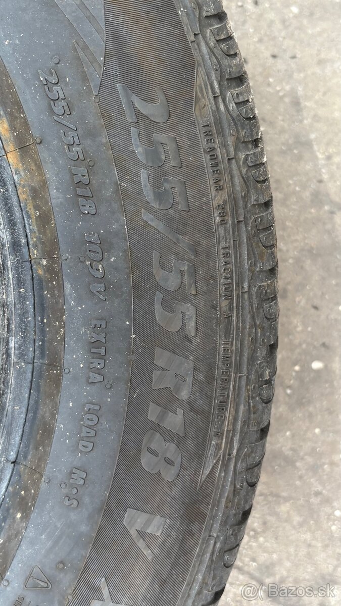 255/55R18. letne 2ks - 4