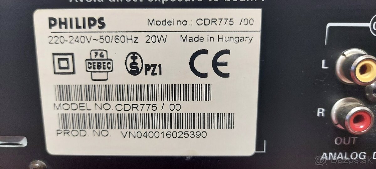 Philips CDR-775 - 4