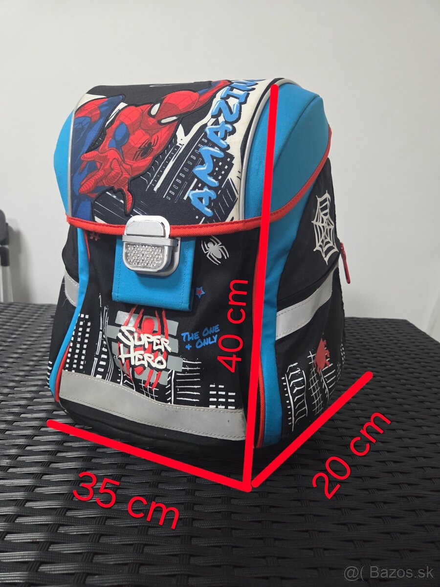 Školský batoh - taška Spiderman - 4