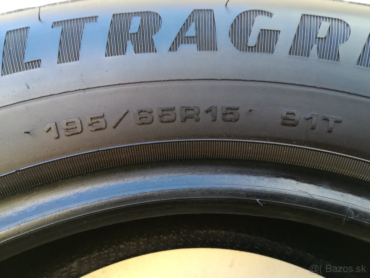 Zimné pneumatiky 195/65 R15 Goodyear sada - 4