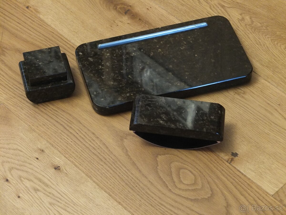 Psací leštěná souprava kalamář Top stav----Obrazy - 4