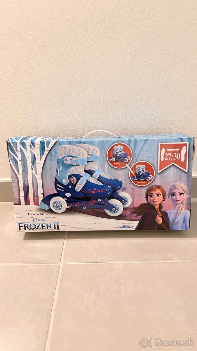 Frozen korčule pre deti 2 v 1 - veľkosť 27-30 - 4