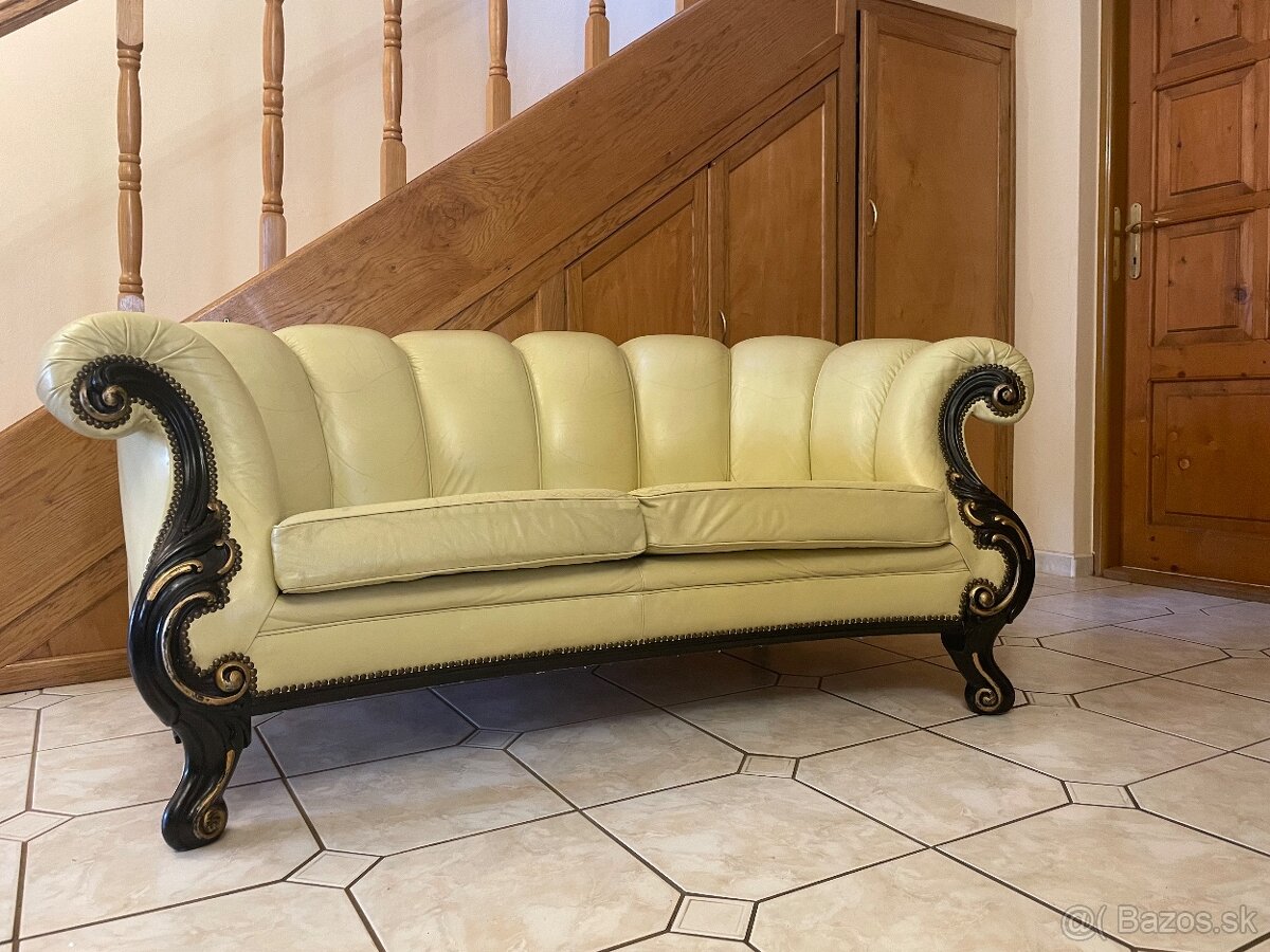 Kožená sedacia súprava - 4