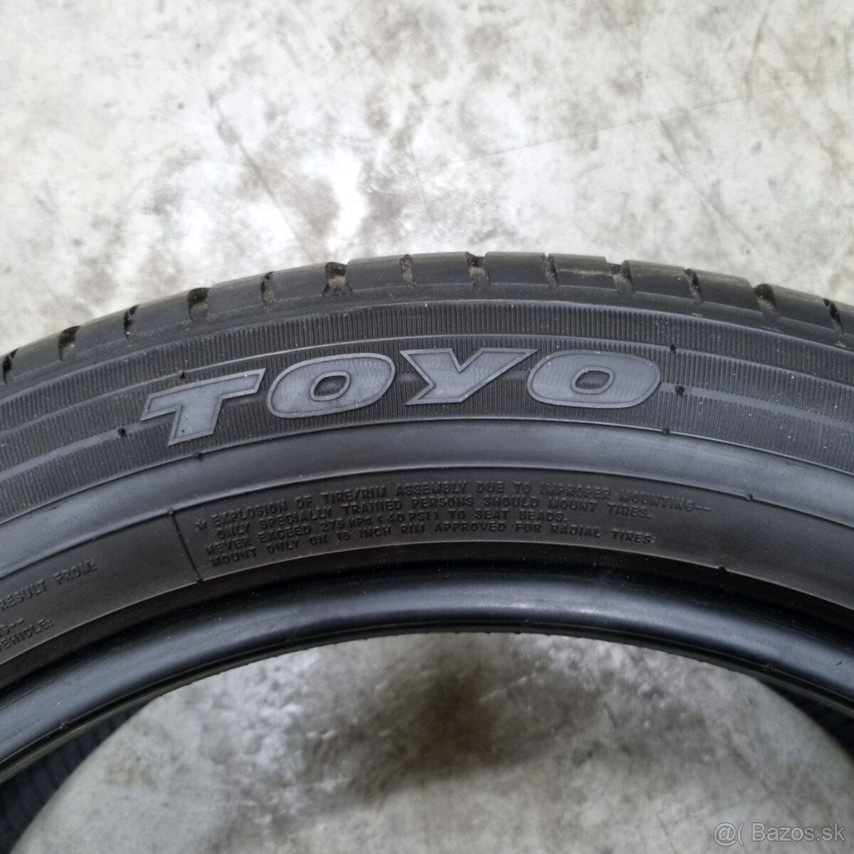 Letné pneumatiky 215/50 R18 TOYO - 4