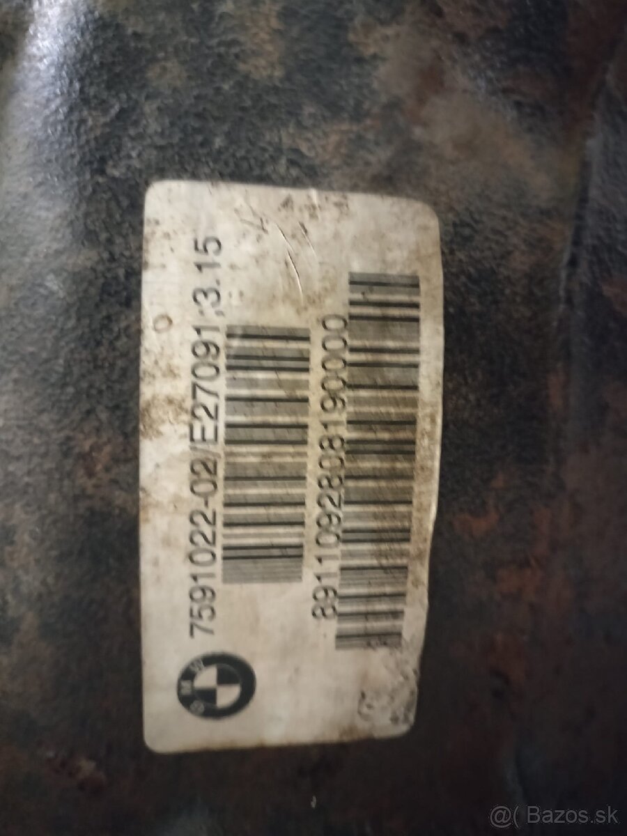 Diferenciál BMW 3 aj polovičná os - 4