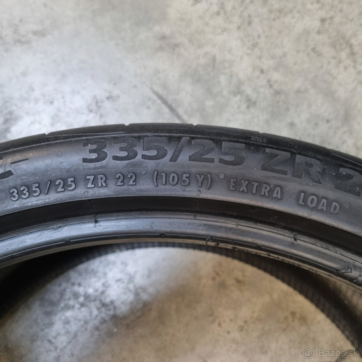 Letné pneumatiky 335/25 R22 CONTINENTAL - 4
