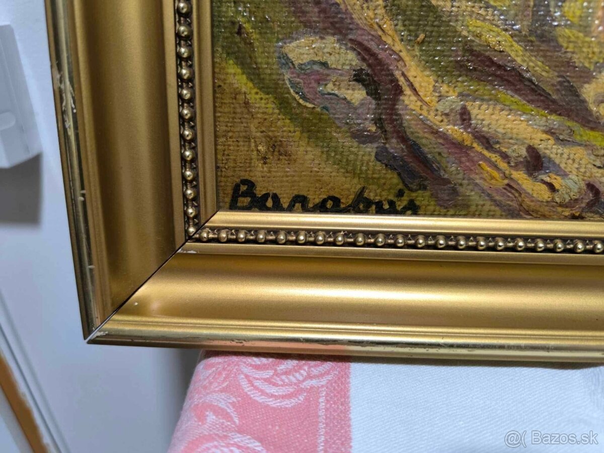 Marton Márkosfavi - olejomaľba na plátne - 4