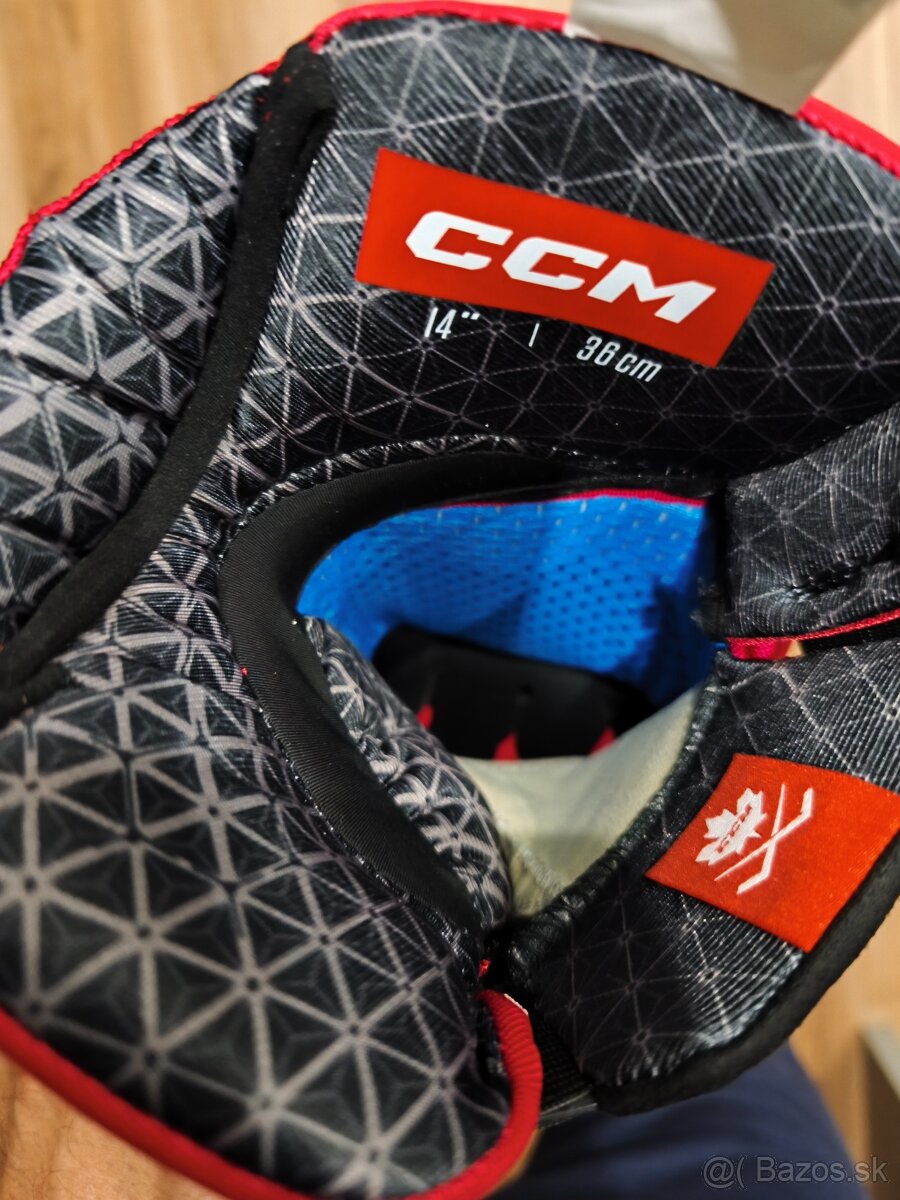Rukavice CCM FT6 PRO 14" červené - 4