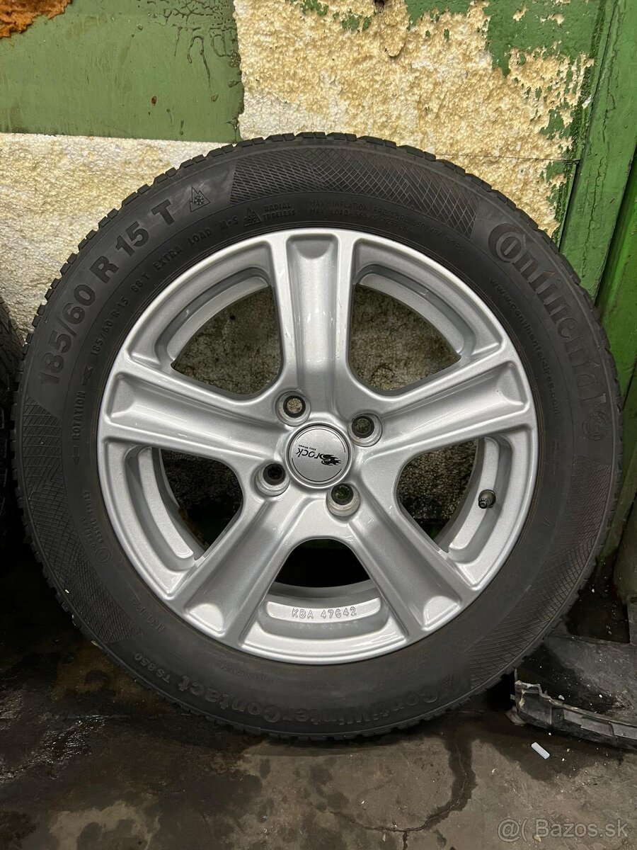 Elektróny smart 4x100, r15 , zimná sada - 4