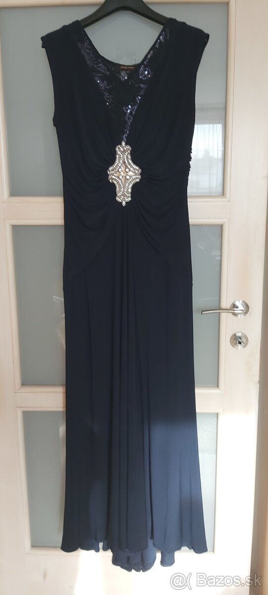 Plesove satu tmavomodre 46 elasticke - 4