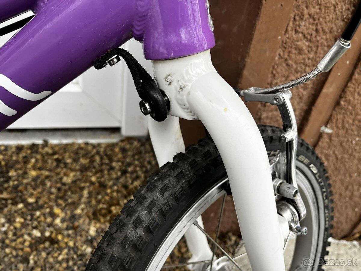 bicykel detský WOOM 2 - 14” fialový - 4