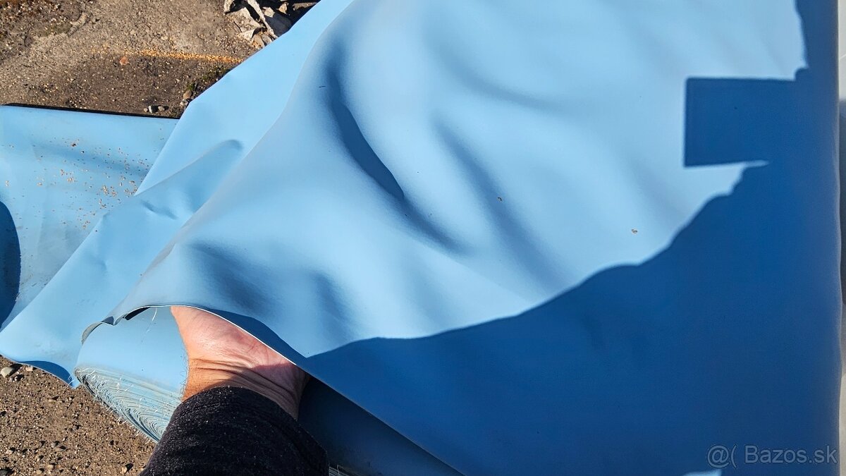 Plachta modrá - jazierková fólia - 180cm - 4