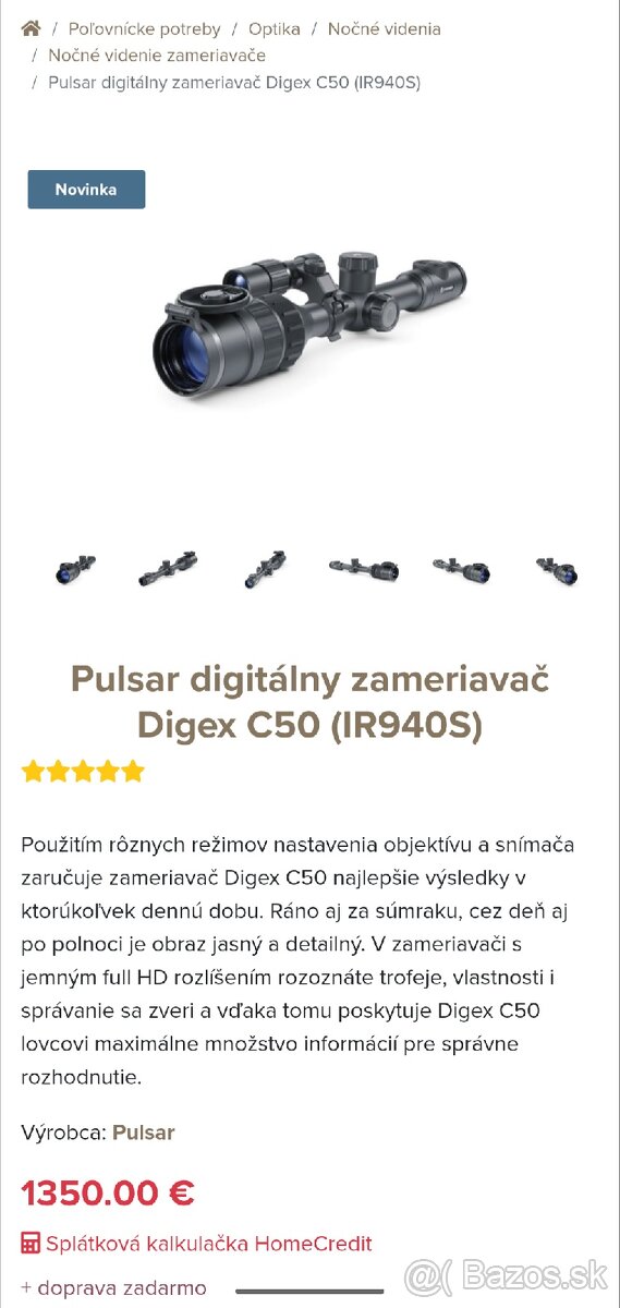 Pulsar Digex C50 IR - 4